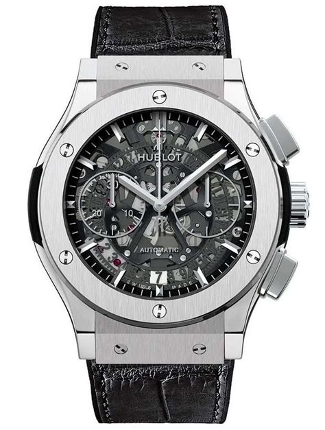 hublot classic fusion aerofusion chronograph skeleton|Hublot classic fusion chronograph santorini.